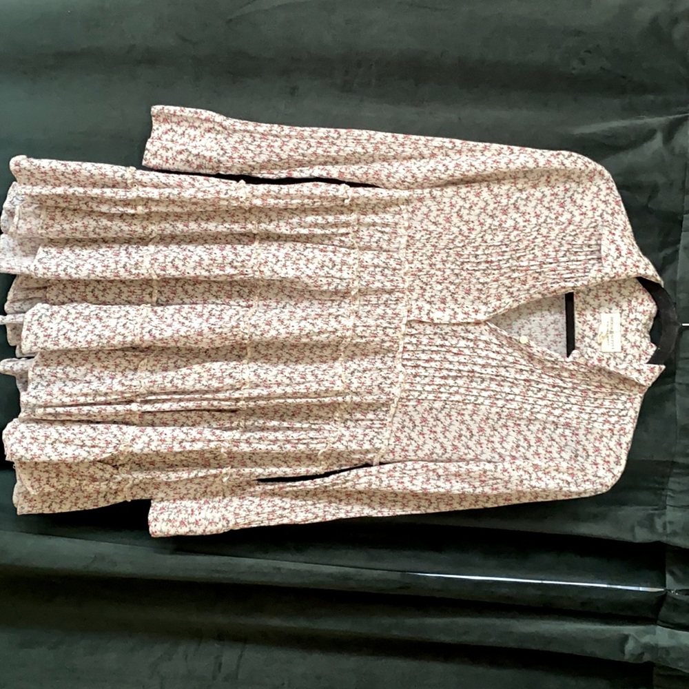 Women Long sleeve boho dress.